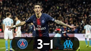 Paris Saint-Germain - Olympique de Marseille ( 3-1 ) - Résumé - (PARIS - OM) / 2018-19
