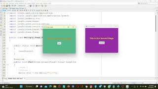 Java FX Multiply Stages + CSS Styling