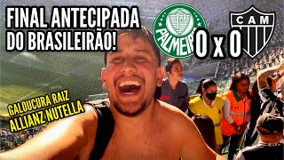 FESTA INCRÍVEL DO GALO NO ALLIANZ PARQUE | Vlog Palmeiras x Atlético MG (Saldanha)