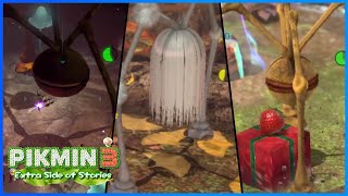 Every Beady Long Legs Battle in Pikmin 3: Extra Side of Stories [Pikmin 3 Mods]