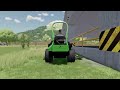 MOWING BUSINESS SHUT DOWN BY COPS! (TRESPASSING)  Farming Simulator 22