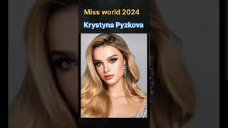Krystyna Pyszkovaof Czech Republic wins 71st Miss World czech republic