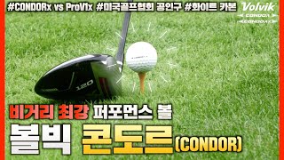 [응모 완료] 비거리 최강 퍼포먼스 볼, Volvik 콘도르(CONDOR) 리뷰