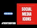 Font Awesome Social Media Icons Animation