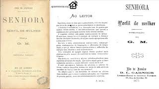audiolivro SENHORA (1874), de JOSÉ DE ALENCAR | COMPLETO | literatura Voz Humana | VESTIBULAR | 4k