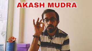 Akash mudra and benefits | yoga mind mastery