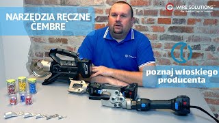 Narzędzia ręczne | Hydrauliczne | Akumulatorowe | Końcówki | Poznaj włoskiego producenta Cembre