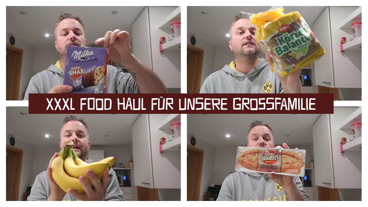 Xxxl Food Haul Kaufland Youtube