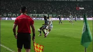 Konyaspor - Fenerbahçe maçının özeti (Fotoğraflı)