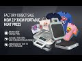 Auplex Iron Portable T shirt Heat Press AP2141 with 23*30cm Printing size, fit for sublimation