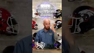 SpeedFlex vs Axiom Riddell Football Helmets #shorts