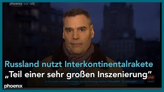 Armin Coerper zur aktuellen Lage im Ukraine-Krieg am 21.11.24