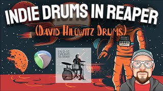 Indie Drums in REAPER (David Hilowitz Drums) (Decent Sampler)