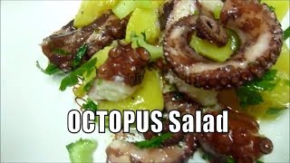 Octopus Salad Recipe Italian Easy Healthy Food #italianfood