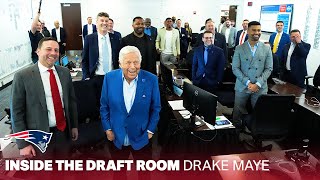 EXCLUSIVE: Inside the Draft Room as Patriots Select Drake Maye | 2024 NFL Draft