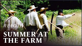 Living In A 17th Century Farm: Harvesting By Hand | Tales From The Green Valley | Retold