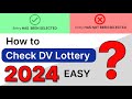 How to Check DV Result 2024 | DV LOTTERY 2024 Result Check