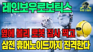 레인보우로보틱스 레인보우로보틱스주가전망 옆에 볼리 로봇 집사  찍고 삼전 휴머노이드까지 진격한다 #레인보우로보틱스#레인보우로보틱스주가전망#로붓주#트럼프#엔비디아#일론머스크