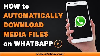 How to Automatically Download Media Files on WhatsApp on an Android Device