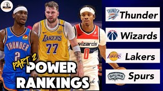 NBA Power Rankings Part 2 | The Hooptalk Podcast S2 Ep.16