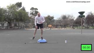 SickFit: Fit In 15 15 Minute BOSU Trainer HIIT Workout