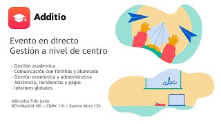 Webinar - Gestión a nivel de centro