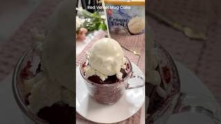 No Bake Red Velvet Mug Cake