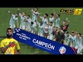 Final Copa América 2024: Argentina vs Colombia – Gol de Lautaro Martínez | Gameplay PES 6