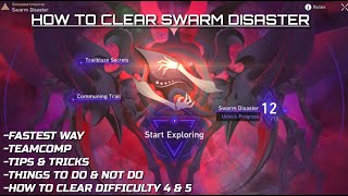 Honkai Star Rail - How to clear Simulated Universe Swarm Disaster Guide - Fastest Way