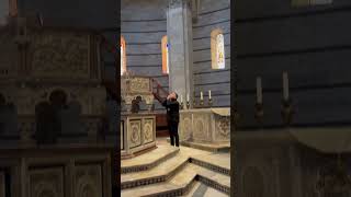 Singing Sensation DISCOVERED in  Pisa Italy’s Iconic Acoustic Church