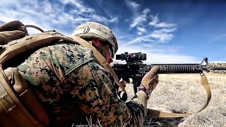 Marines Squad Assault Tactics • Platoon Live Fire Exercise