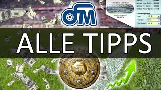 ALLE Tipps \u0026 Tricks für deinen perfekten Start beim OFM! (Online Fussball Manager)