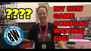 My New Video Game Company Writing Gig! - Plus, Unboxing!