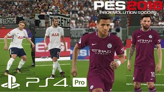 PES 2018 (PS4 Pro) WHAT IF MESSI & ALEXIS JOINED MAN CITY & BALE & MODRIC RETURNED TO SPURS?