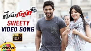 Race Gurram Telugu Movie Songs 1080P | Sweety Full Video Song | Allu Arjun | Shruti Haasan