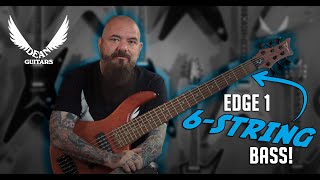 Dean Edge 1 6-String Bass - Vintage Mahogany