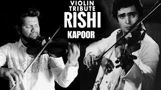 Rishi Kapoor Tribute - Sandeep Thakur | Violin | Instrumental | Retro Songs | Karz | Ye Vaada raha