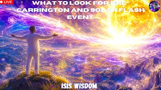 What to look for pre-carrington and solar flash event.