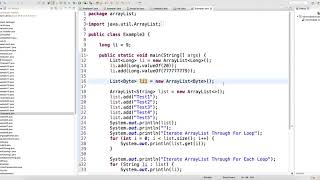 Read Data From ArrayList Video-7