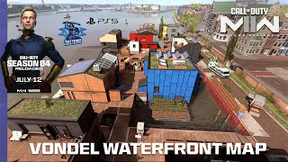 Trying out the new COD MWII multiplayer map Vondel Waterfront