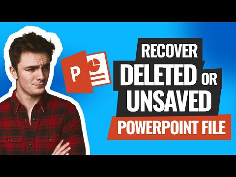 3 способа восстановить несохраненную или удаленную презентацию PowerPoint