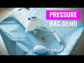 How to prime an air free pressure bag for hemodynamic monitoring? Tina NP Skills DEMO