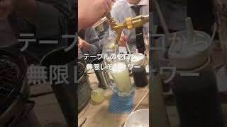 【0秒レモンサワー】無限に出てくるレモンサワーとホルモンで激酔い　#shorts #ときわ亭