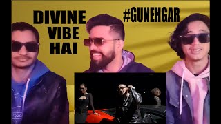 DIVINE - Gunehgar | Prod. by Hit-Boy | REACTION | TEEN SAMBHAVNA