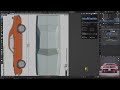modeling low poly muscle car in blender full tutorial