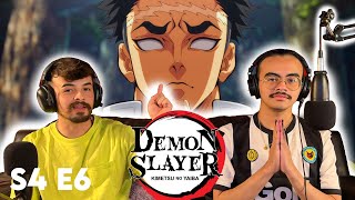 TANJIRO'S ONE STEP CLOSER TO BECOMING A HASHIRA! | Demon Slayer Season 4 Episode 6 Reaction