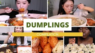 Best Dumpling Mukbang| Eating Sounds| MukbangASMR| COMPILATION