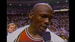 Michael Jordan Displays Class After Getting Eliminated by Pistons in 1989 & 1990.