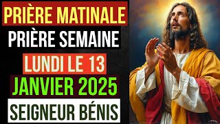 🙏 Prière du Matin - Lundi le 13 Janvier 2025 avec Évangile du Jour et Psaumes de Bénédiction