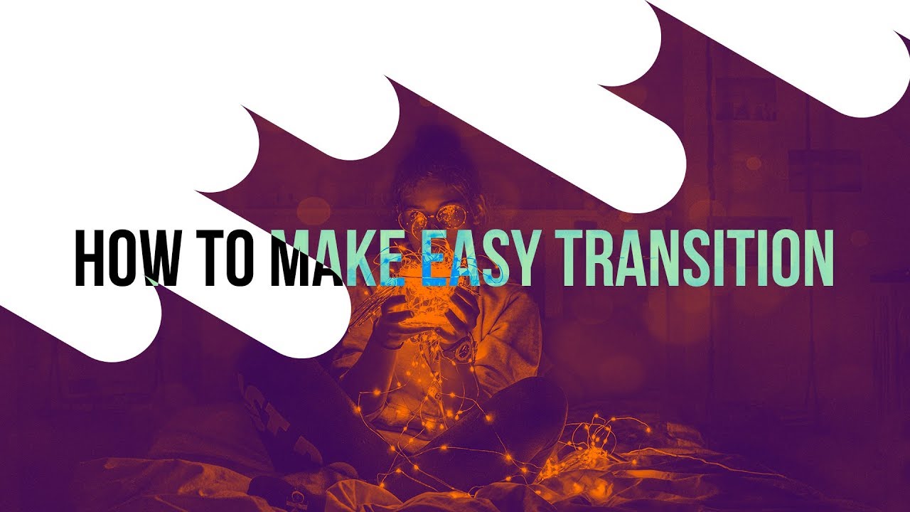 How To Make Easy Transition After Effects Tutorial Youtube